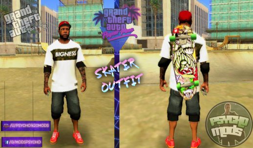 Skin Random #170 (Outfit Skater)