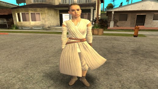 Rey From Star Wars Vii (with Normal Map)