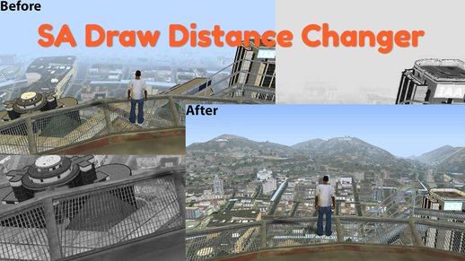 SA Draw Distance Changer (ASI Plugin)