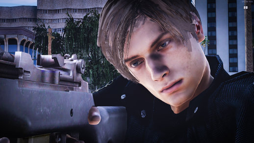 Leon RE 2 remake (classic outfit) meshmod