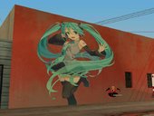 Graffiti De Hatsune Miku 