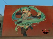 Graffiti De Hatsune Miku 