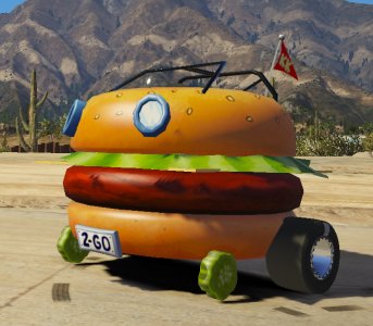 Spongebobs Burger Mobile Edited [Add-On | Locked | FiveM Resource]