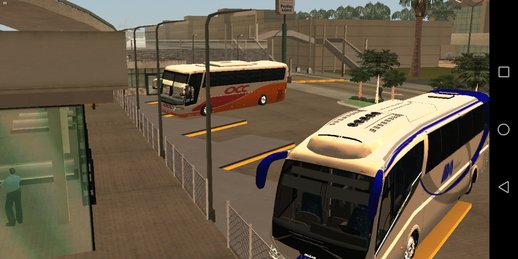 Bus Station Airport Los Santos