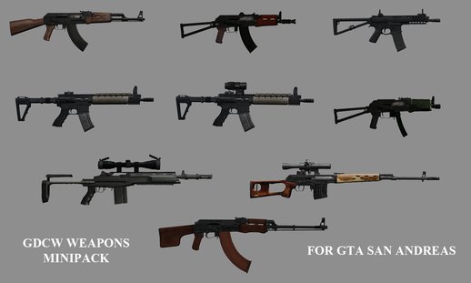 GDCW Weapons Minipack