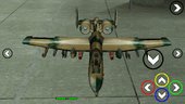 A-10 Warthog Rustler V2 Dff Only