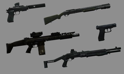 Contract Wars Weapons Minipack