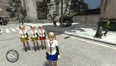 Dead Or Alive 5U - Marie Rose Schoolgirl