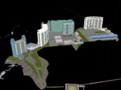 New Stunt Map + New City Above Island