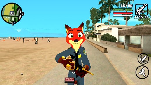 Nick Wilde Skin's