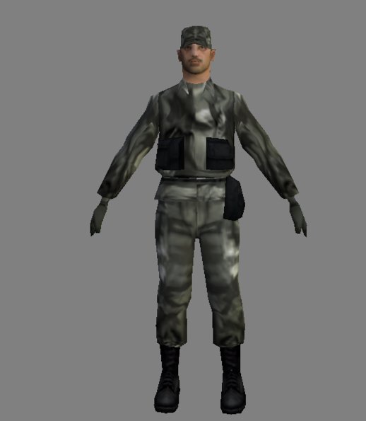 Urban Camo Soldier Skin