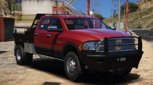 2010 Dodge Ram 3500 Steel Flatbed [ADDON]