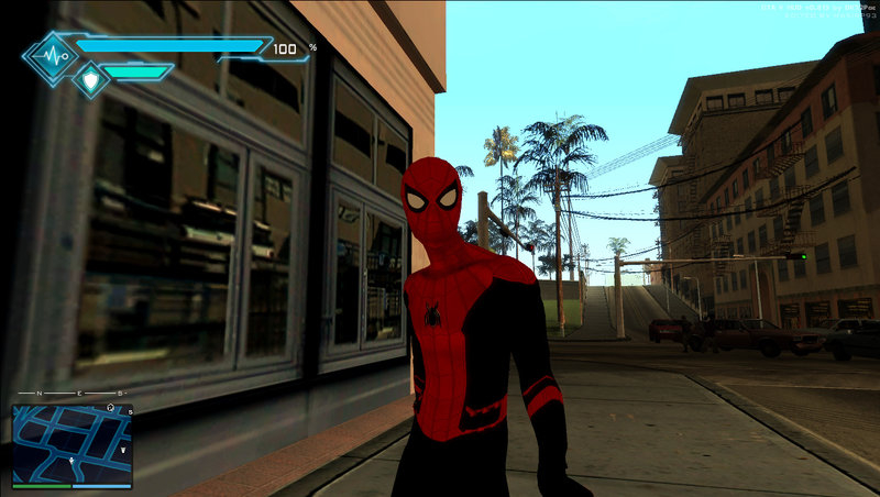 GTA San Andreas Spider-Man: Far From Home Mod 