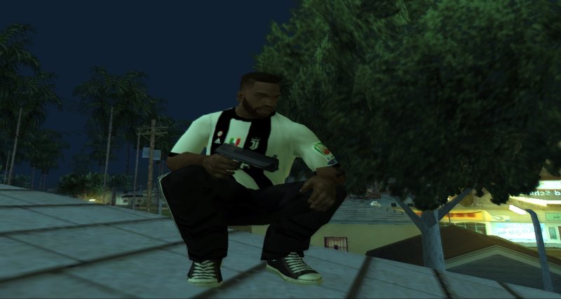 Gta San Andreas T Shirt From La Vecchia Signora Juventus