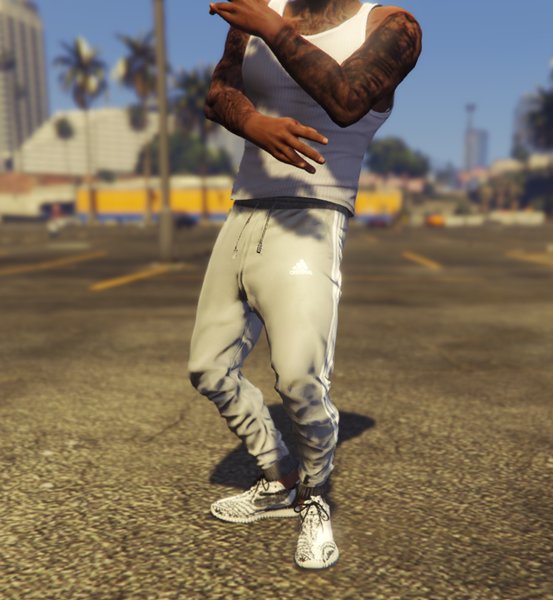 GTA San Andreas Adidas Pants for Franklin 2.0 Mod - GTAinside.com