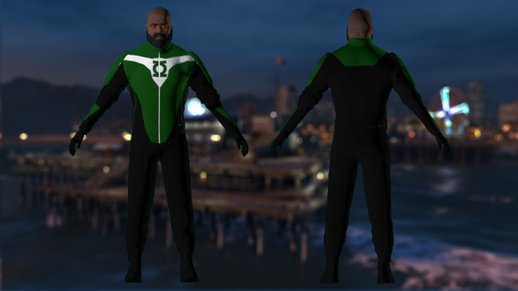 Green Lantern Outfit for Franklin 1.0