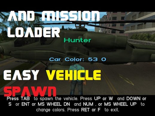 Vehicle Spawner + Mission Loader