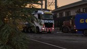 Portuguese  LASO / Mercedes-Benz Arocs SLT+ Trailer Special Transport  [ AddOn / Replace / Reflective ] v1.0.1