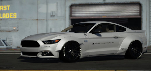 2015 Ford Mustang GT LibertyWalk [Replace/Livery]