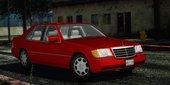 Mercedes-Benz S-Class (W140) 300SD/S350TD/S320/S420/S500/S600 1992-1995 (US-Spec)