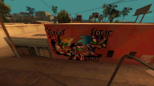 Sonic Wall Graffiti