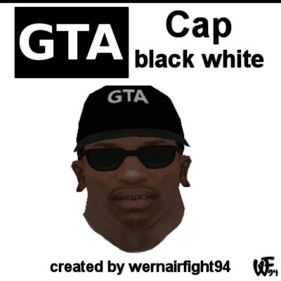 GTA Cap Black White