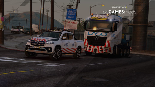 Portuguese LASO / Mercedes-Benz X-Class [ AddOn / Reflective / Extra ]