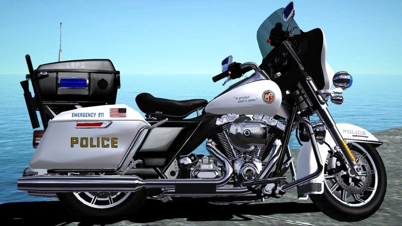 GTA San Andreas Harley Davidson FLHTP Electra Glide 