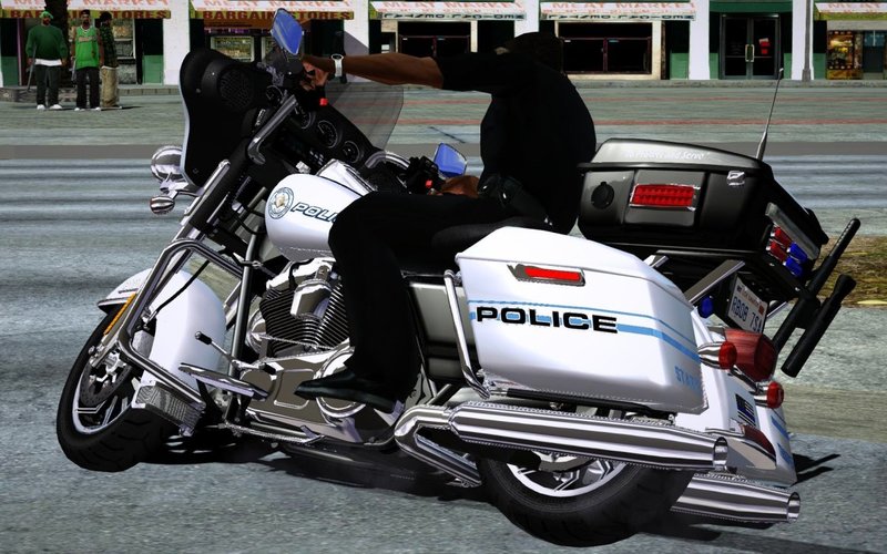 GTA San Andreas Harley Davidson FLHTP Electra Glide 