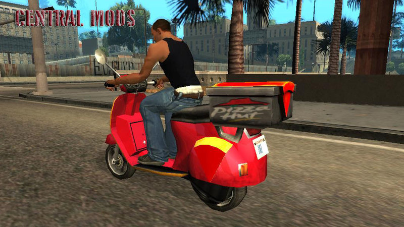 Pizzaboy (Pizza Hut) para GTA San Andreas