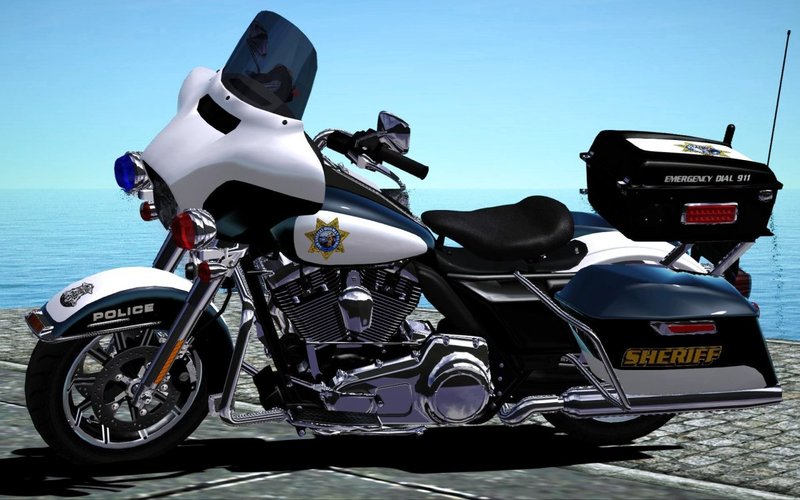 GTA San Andreas Harley Davidson FLHTP Electra Glide 