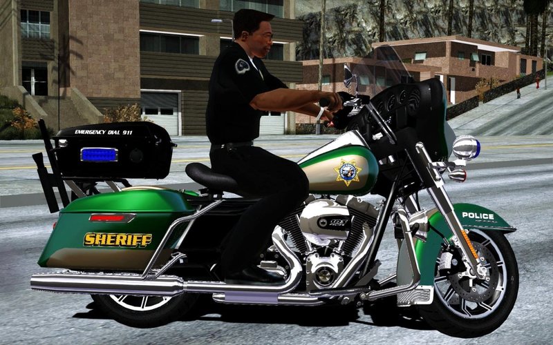 GTA San Andreas Harley Davidson FLHTP Electra Glide 