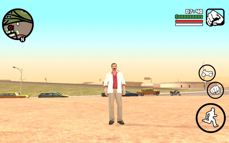 GTA San Andreas Tommy Vercetti HD Demo for Android Mod 