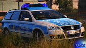 VW Passat B6 Variant Polizei BaWü [AddOn | Replace | ELS]