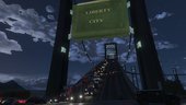 GTA 5 Bridges with traffic paths for Liberty city V v1.0.1