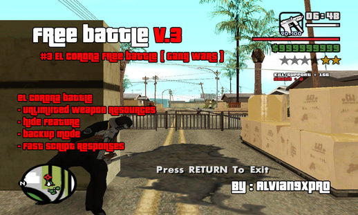 A9x Free Battle v.3 (PC) #3 El Corona Free Battle (Gang Wars)