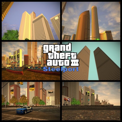 GTA 3 Steelport BETA1