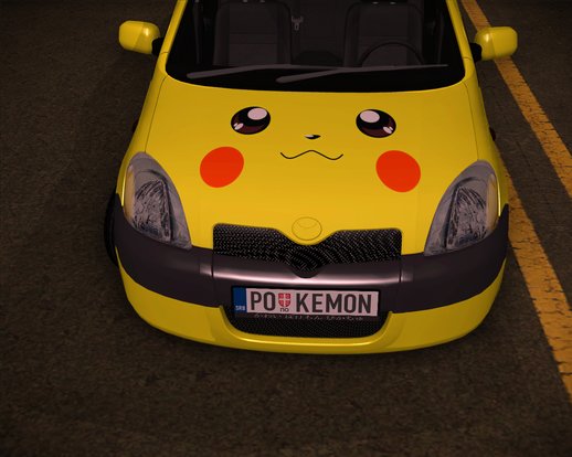 Toyota Yaris Pokemon