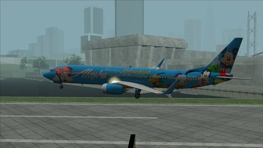 Alaska Airlines 737-900 (Disneyland Livery)