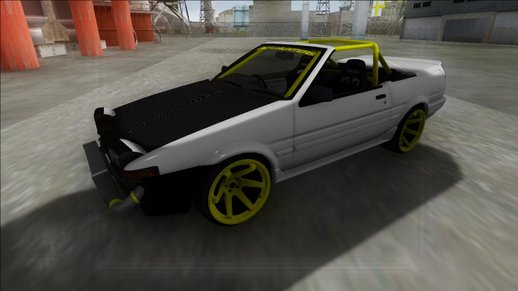 Toyota AE86 Cabrio Drift