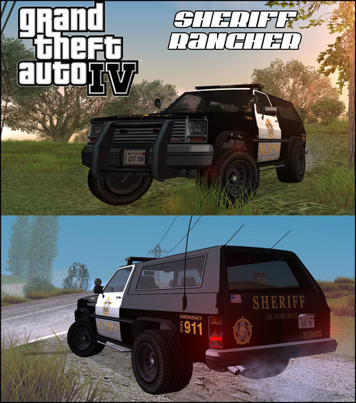 GTA IV Declasse Sheriff Rancher