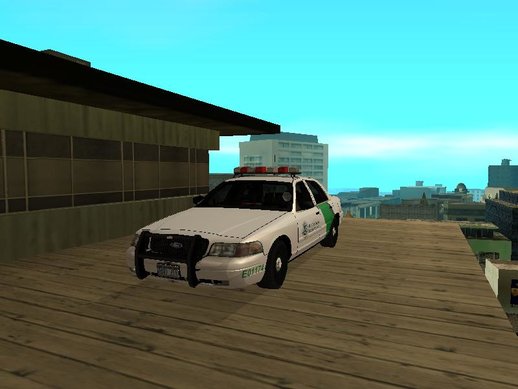 Ford Crown Victoria Border Patrol SA Style Lowpoly