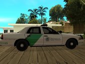 Ford Crown Victoria Border Patrol SA Style Lowpoly