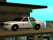 Ford Crown Victoria Border Patrol SA Style Lowpoly