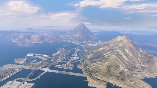 GTA 5 Fort Zancudo Island Port V3