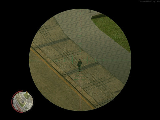 Sniper Crosshairs for GTAIV_V HUD