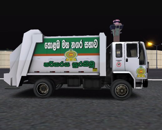 Sri Lankan Trash Truck