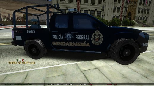 Nissan Frontier Policia Federal Division de Gendarmeria