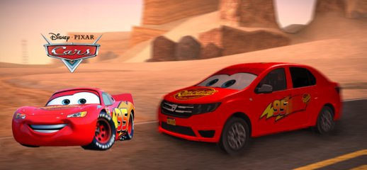 2016 Dacia Logan 2 - Lightning Mcqueen