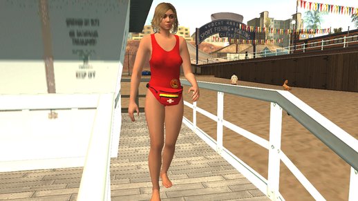 GTA Online Random Skin #21 Los Santos Female Lifeguard